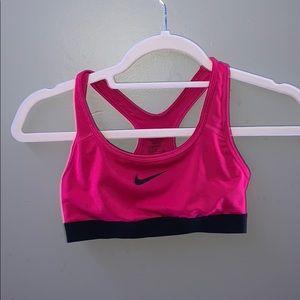 Junior’s Hot Pink Nike Sports Bra